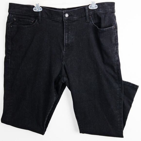 Lucky Brand 410 Athletic Fit Stretch Jeans Men’s 40x30 Black Clean Minimalist - Picture 1 of 13